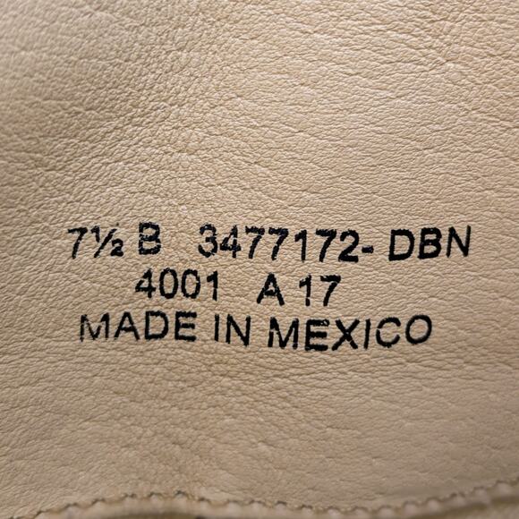 Frye Melissa Button Brown Leather Tall Boots 7.5 Equestrian Western Boho 77172 - Picture 2 of 16